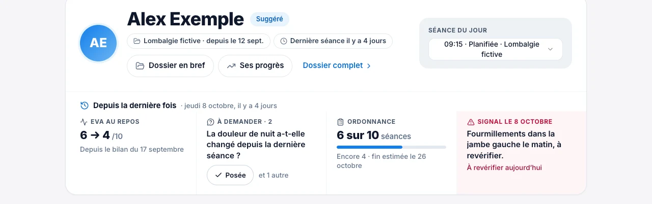 Vois ce qui a changé depuis la dernière fois — écran ordinateur de Kadu en mode clair